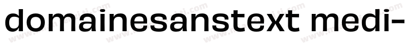 domainesanstext medi字体转换